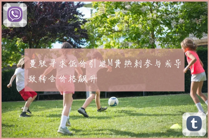 曼联寻求低价引进M费热刺参与或导致转会价格飙升