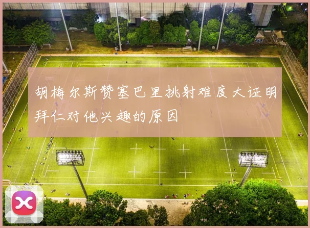 胡梅尔斯赞塞巴里挑射难度大证明拜仁对他兴趣的原因